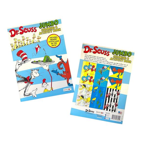 Dr. Seuss Activity Set | Flash Cards, Coloring Books & Stickers | Learning Fun - Picture 2 of 7